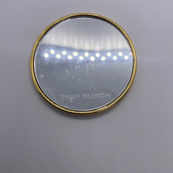 Tory Burch Limited Edition Compact Gold Pocket Mirror•NWOT - Picture 2 of 4
